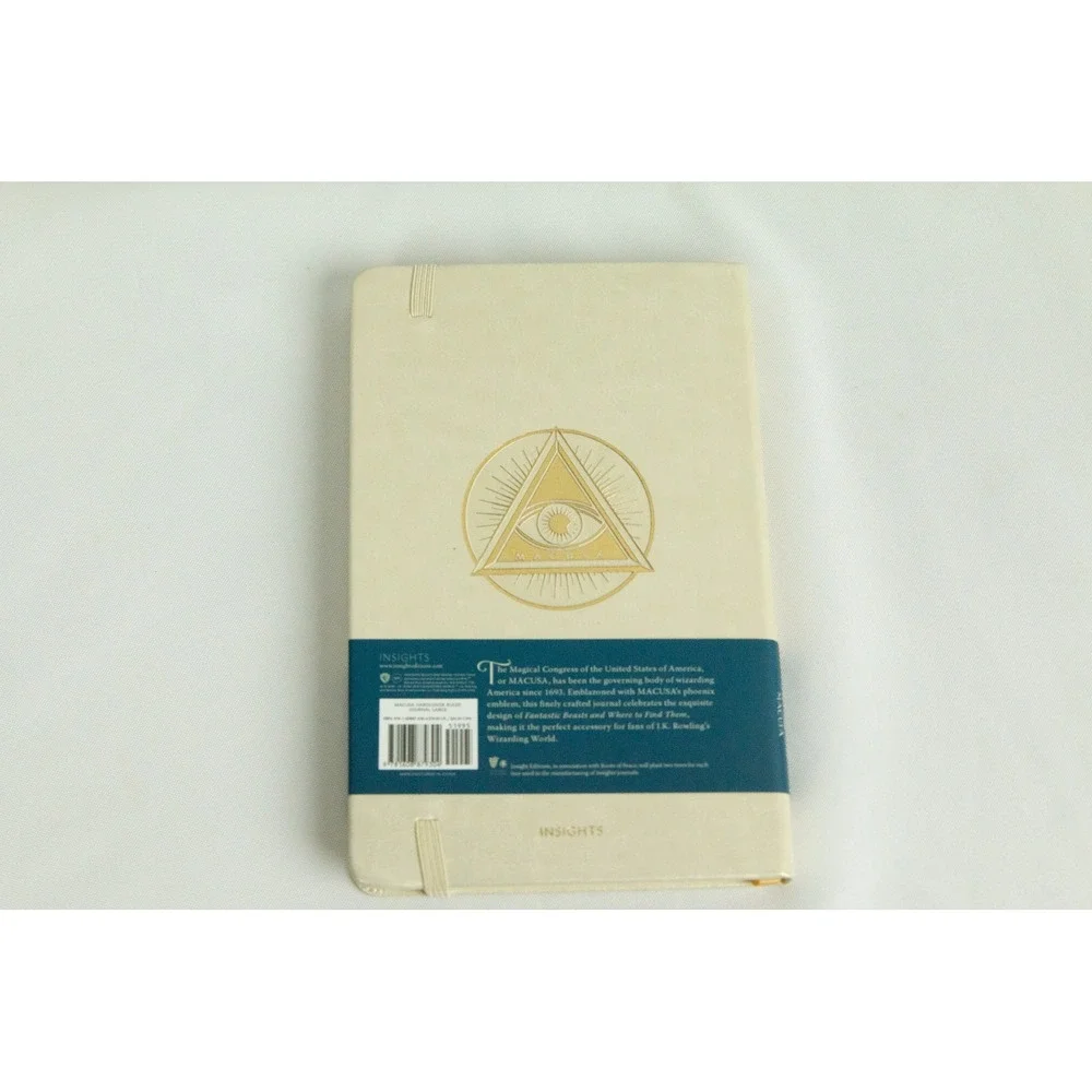 Fantastic Beasts MACUSA Hardcover Ruled Journal Insight Editions Harry Potter